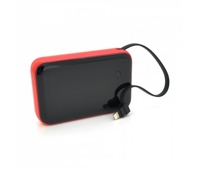 Повербанк Baseus MiniS LCD Display 10000mAh, Output: USB+Type-C, Red, Q1 U_29497 фото