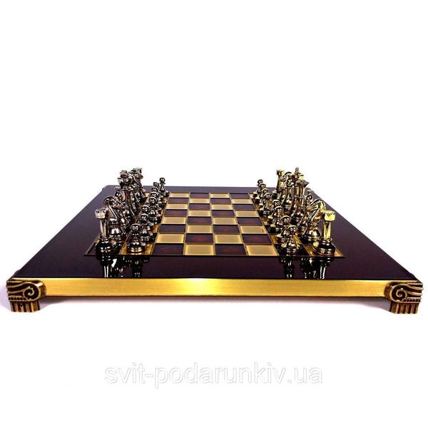 Шахматы Manopoulos 28х28 см Красные (S32RED) S32RED фото