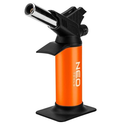 Паяльник газовий Neo Tools, п’єзозапалювання, 1200°C, об’єм 12.6г, 0.286кг 19-905 фото