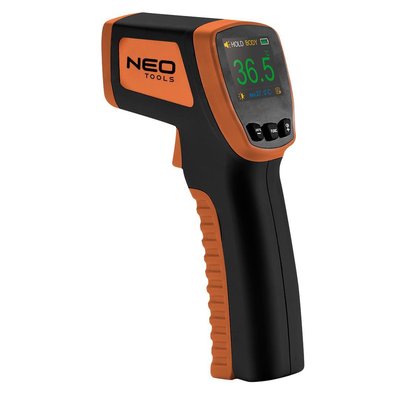 Пірометр Neo Tools, (термодетектор), діапазон робочої температури 16-35°C, точність 0.2°C, IP44, 2хAAA 75-270 фото