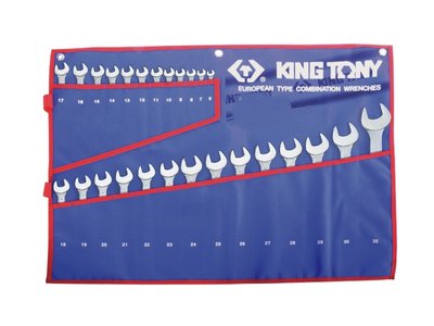 Набір ключів комбі 22 шт. (6-32 мм) KING TONY 1222MRN 1222MRN фото